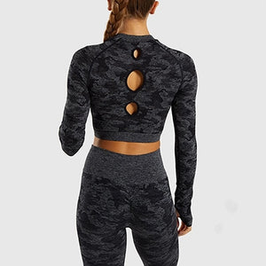 Camo Seamless Yoga Set - Hydra Fashion Store