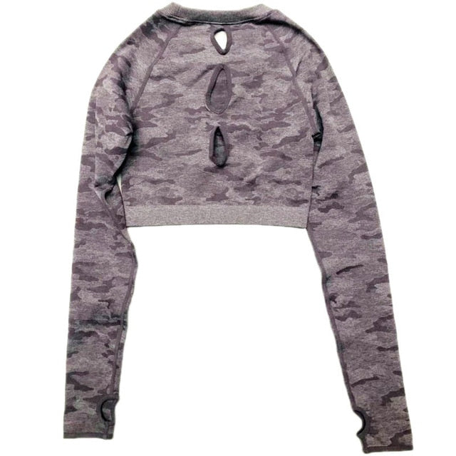 Camo Seamless Yoga Set - Hydra Fashion Store