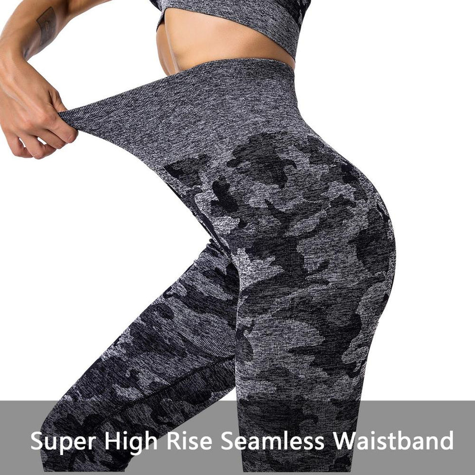 Camo Seamless Leggings - Hydra Fashion Store